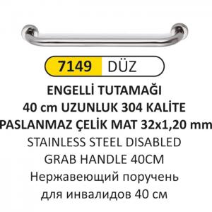  Engelli̇ Tutunma Barı- 40 Cm Paslanmaz - Arı Metal