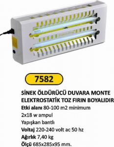  Si̇nek Öldürücü Duvara Montajlı Beyaz - Arı Metal