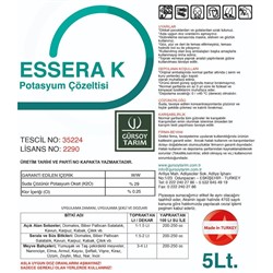 Gürsoy Tarım Esserra K Potasyumlu Gübre -10Lt