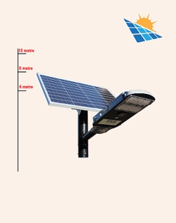 Muadil Enerjili Profesyonel Solar Aydınlatma - 150 W